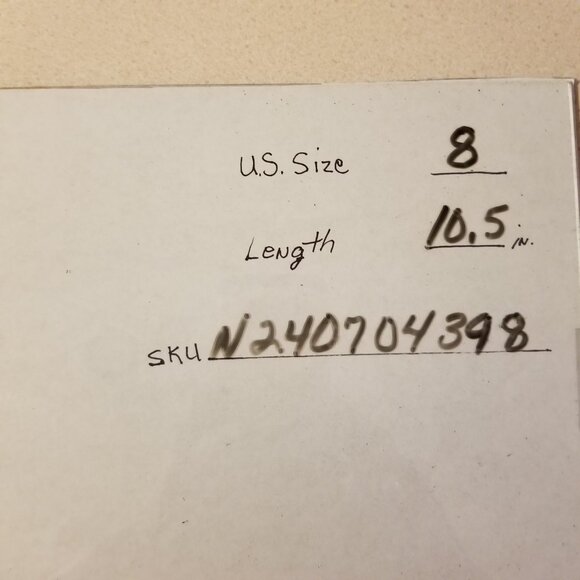 ASICS Solution Speed FF Ribbed Rubber Upper Walking Shoe Off White Size 8 ~ 4398 - Picture 2 of 9